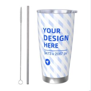 20OZ car cup (single silver edge) 